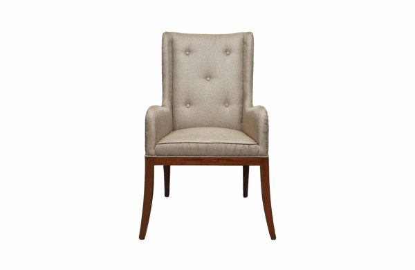 Etta Dining Armchair STL1647 Jute (Button) - Image 2
