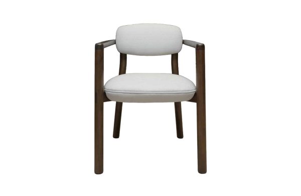 Bubal Dining Chair with Armrest - Image 2