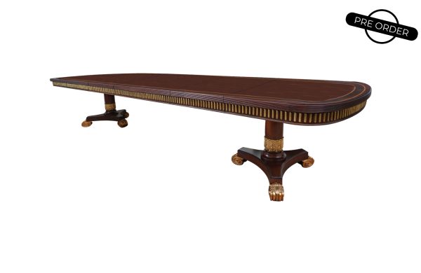 Mahogany Dining Table Top/ Base