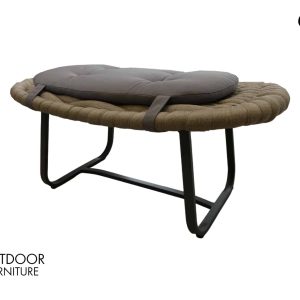 Cloud Footrest Alu Charcoal